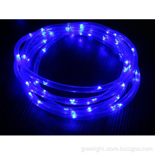 PVC Tube Cover LED Copper Wire String Light, Blue LED String Lights
